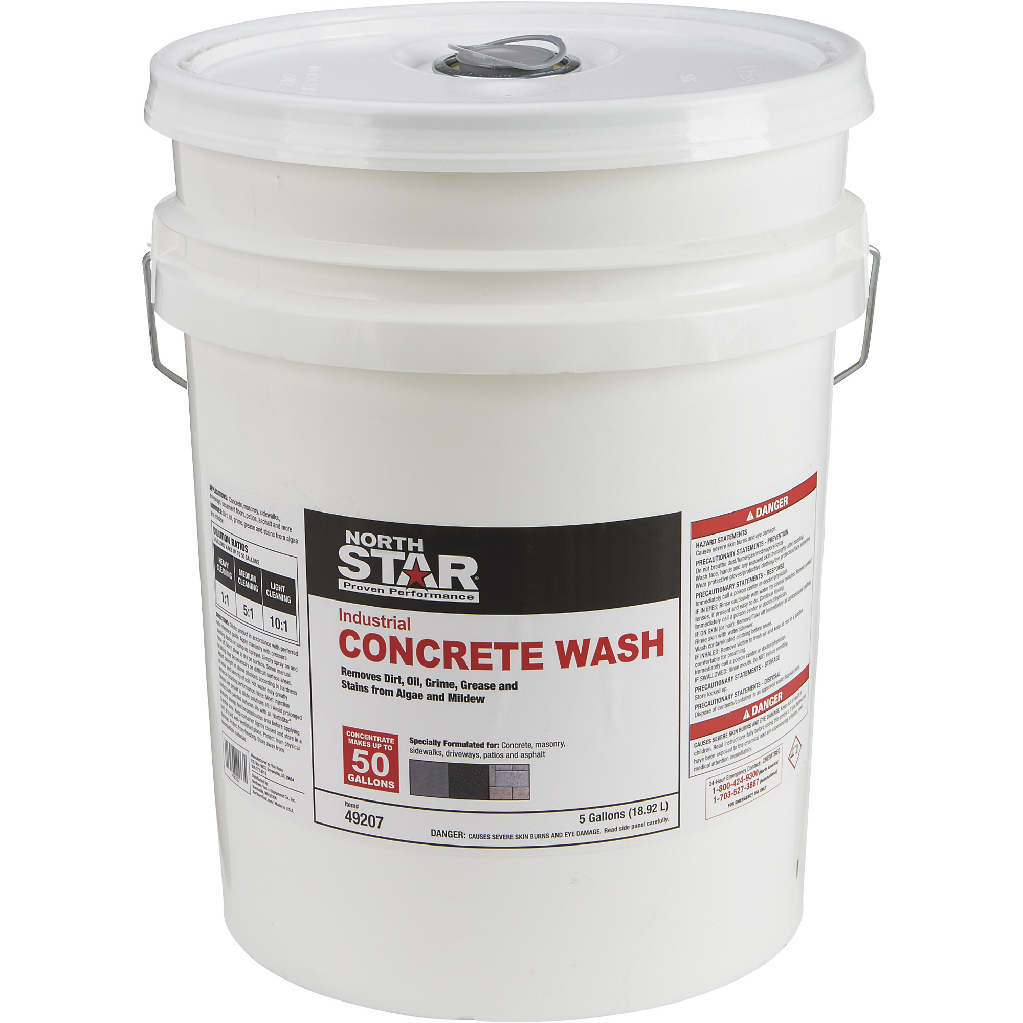 Northstar Pressure Washer High Performance Concrete Wash Concentrate